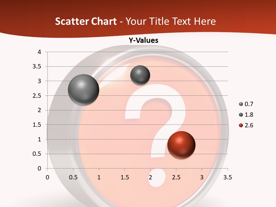 Round Glossy Help PowerPoint Template