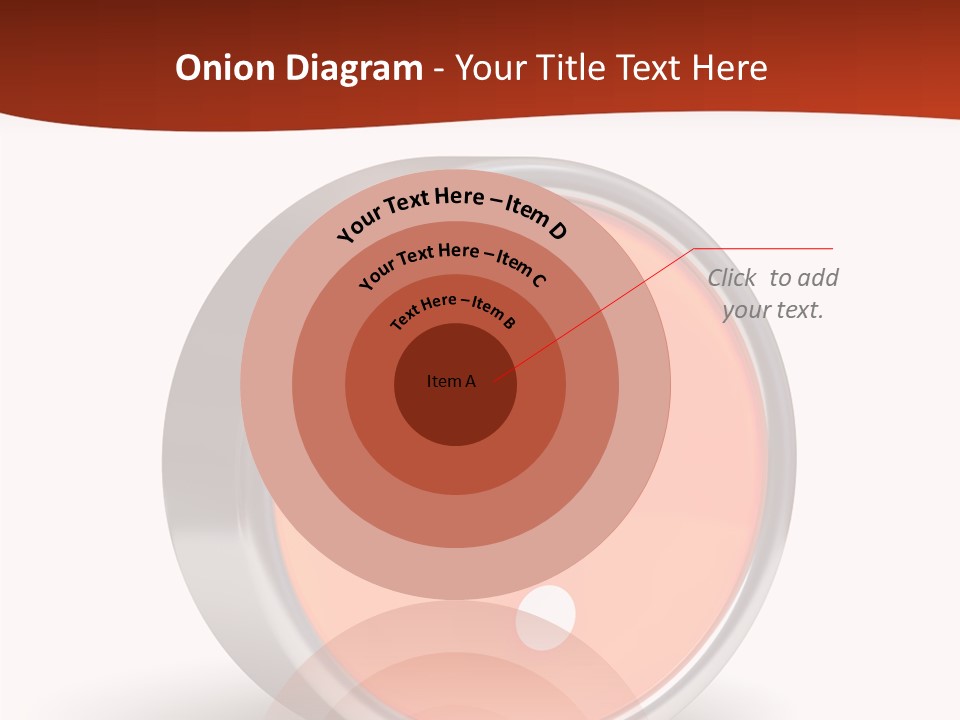 Round Glossy Help PowerPoint Template