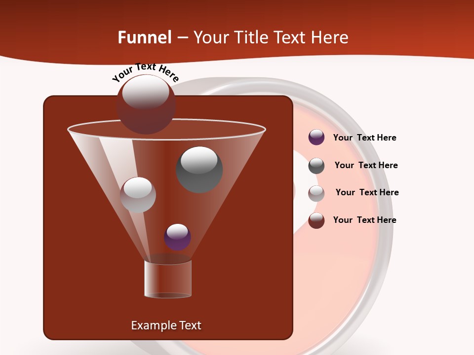 Round Glossy Help PowerPoint Template