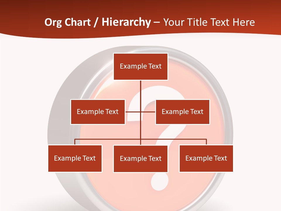 Round Glossy Help PowerPoint Template