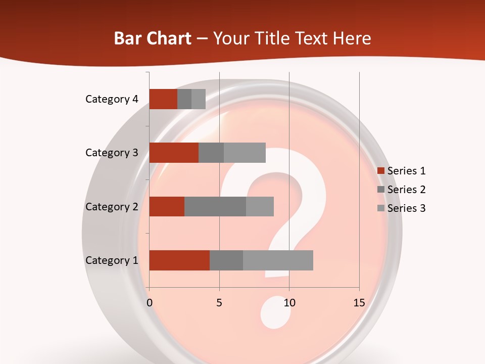 Round Glossy Help PowerPoint Template
