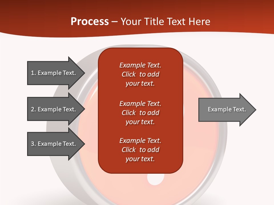 Round Glossy Help PowerPoint Template