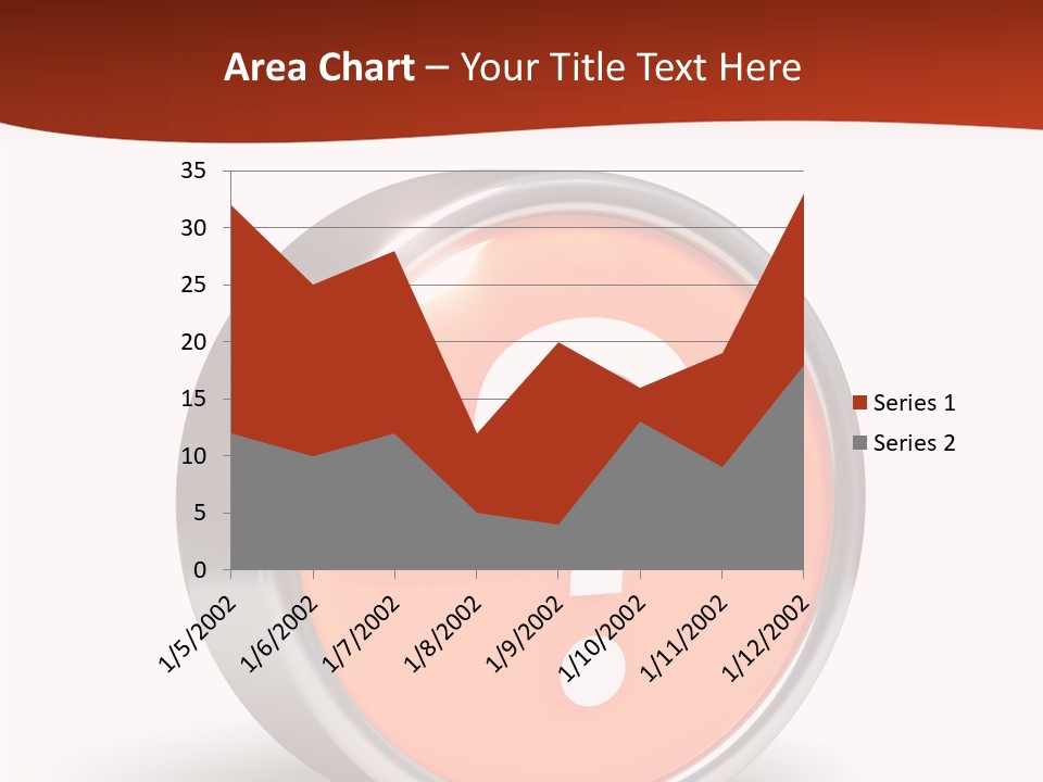Round Glossy Help PowerPoint Template