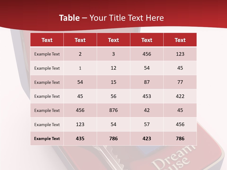 Refinement Window Dream PowerPoint Template