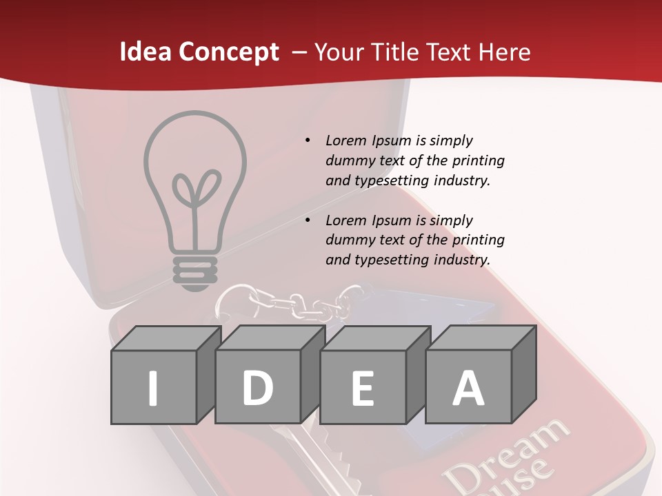 Refinement Window Dream PowerPoint Template