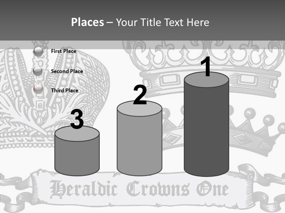 Symbol Retro Silver PowerPoint Template