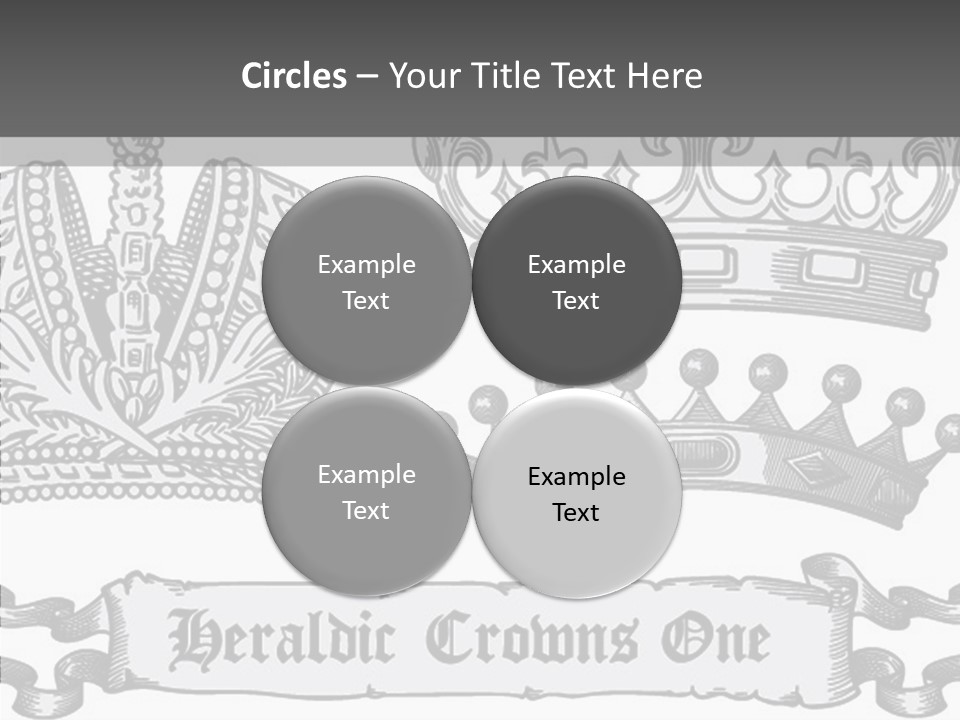 Symbol Retro Silver PowerPoint Template