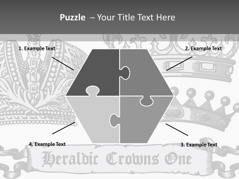 Symbol Retro Silver PowerPoint Template