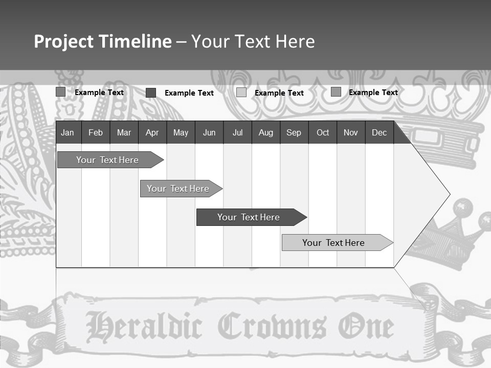 Symbol Retro Silver PowerPoint Template