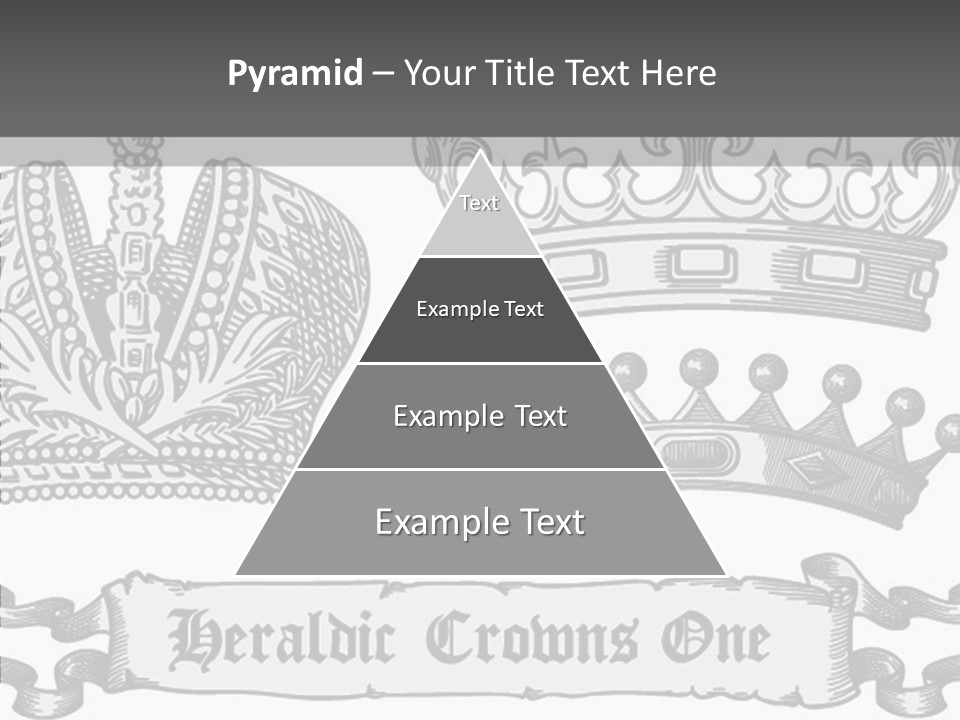 Symbol Retro Silver PowerPoint Template