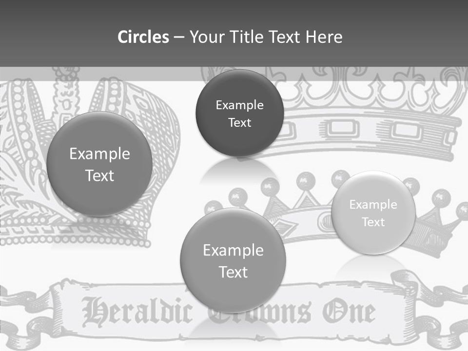 Symbol Retro Silver PowerPoint Template