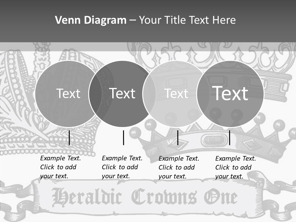 Symbol Retro Silver PowerPoint Template