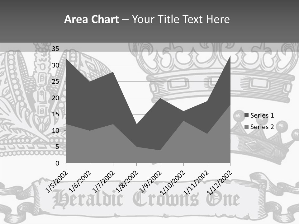Symbol Retro Silver PowerPoint Template