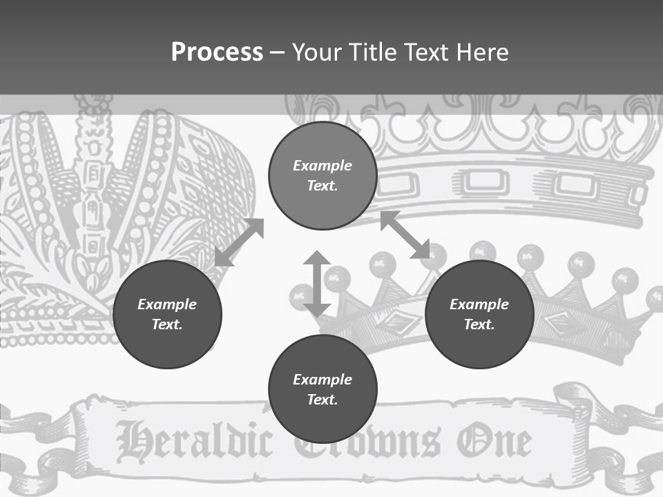 Symbol Retro Silver PowerPoint Template