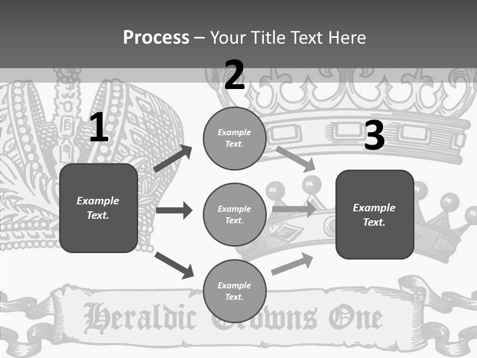 Symbol Retro Silver PowerPoint Template