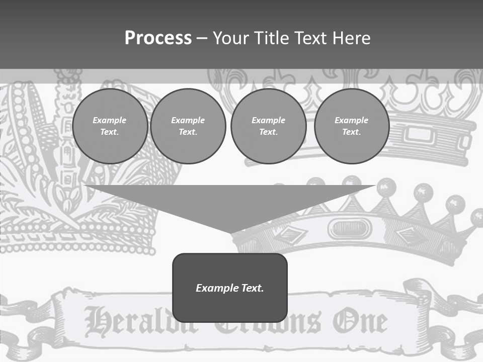 Symbol Retro Silver PowerPoint Template