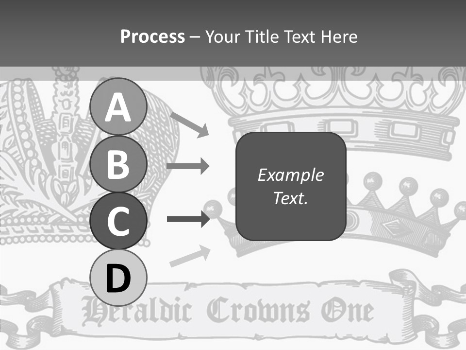 Symbol Retro Silver PowerPoint Template