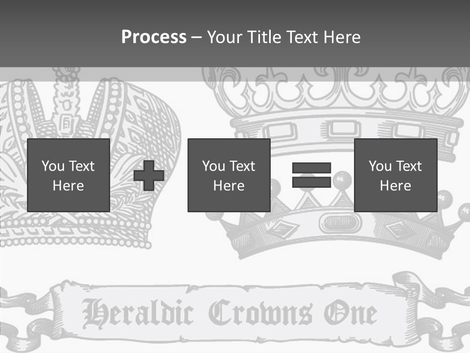 Symbol Retro Silver PowerPoint Template