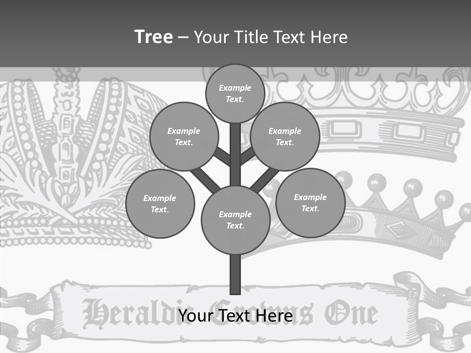 Symbol Retro Silver PowerPoint Template