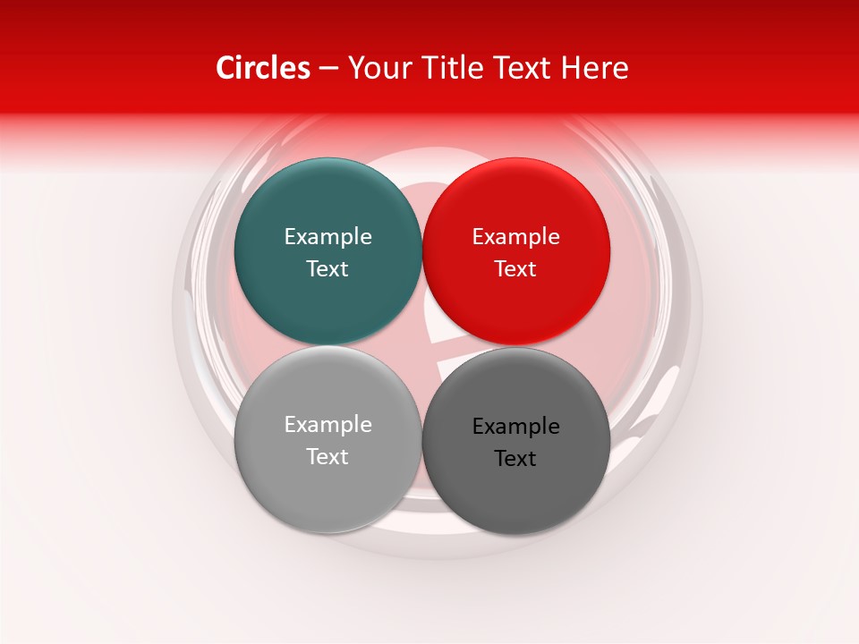 Information Chrome Illustration PowerPoint Template