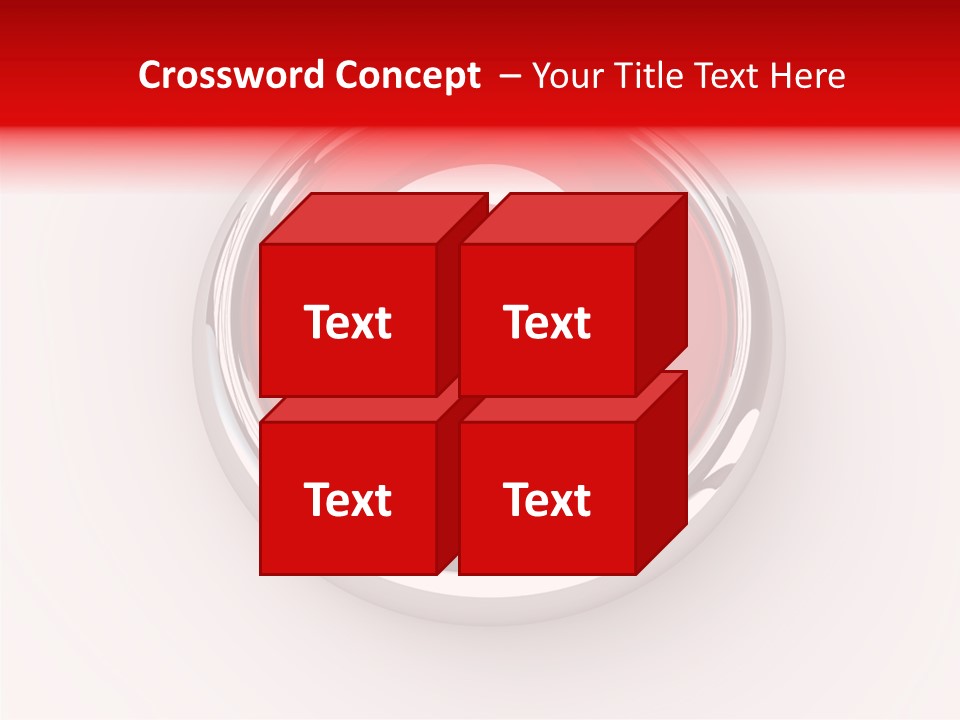 Information Chrome Illustration PowerPoint Template