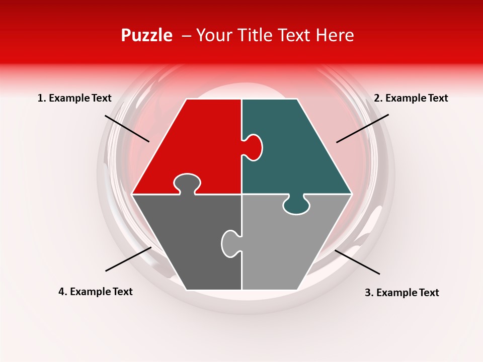Information Chrome Illustration PowerPoint Template