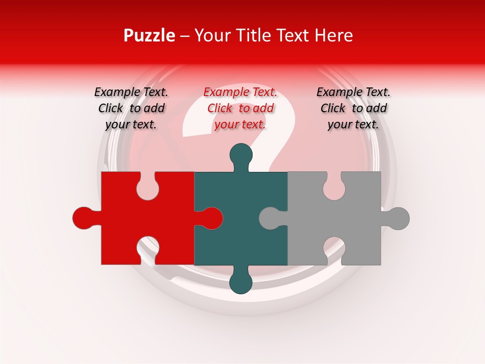 Information Chrome Illustration PowerPoint Template