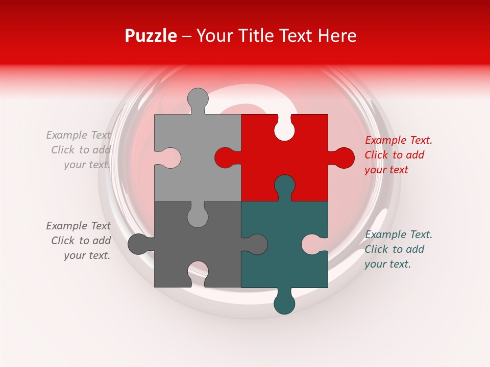 Information Chrome Illustration PowerPoint Template