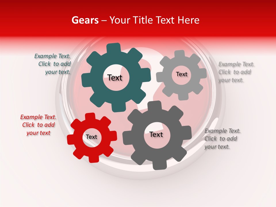 Information Chrome Illustration PowerPoint Template