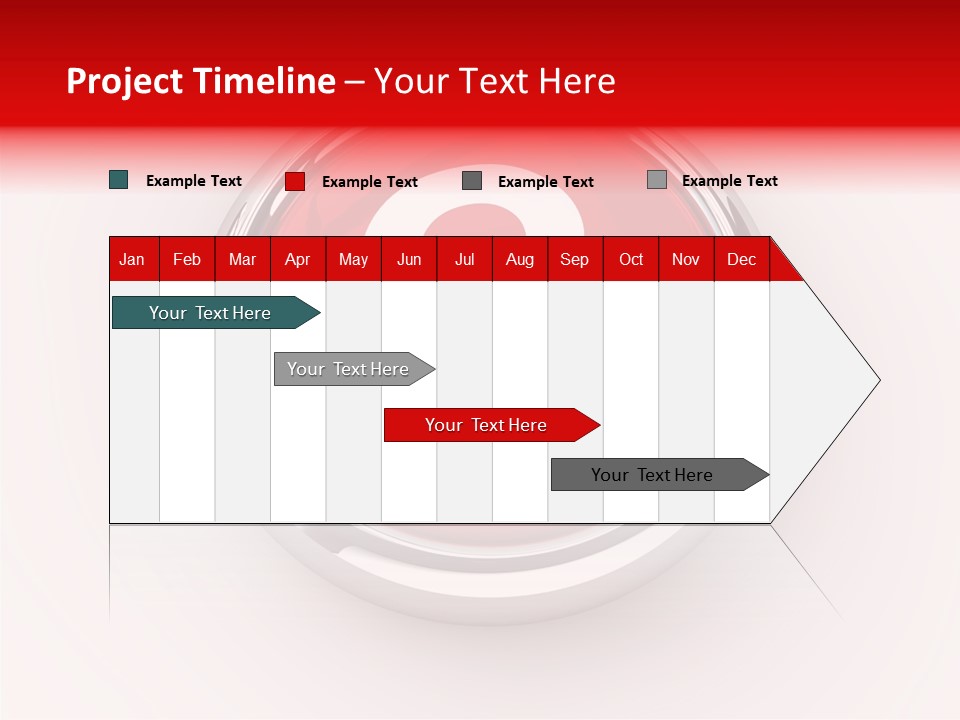 Information Chrome Illustration PowerPoint Template