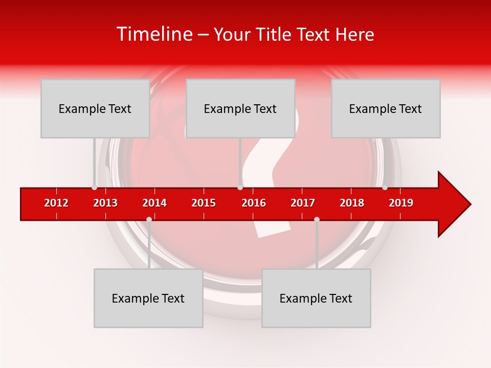 Information Chrome Illustration PowerPoint Template