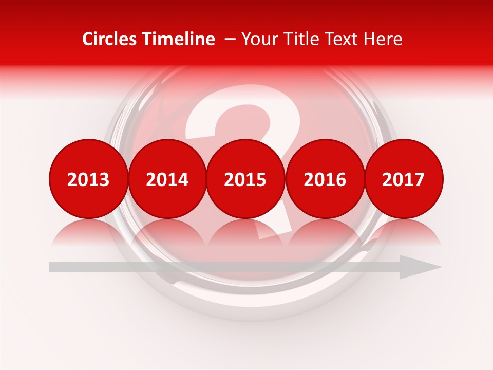 Information Chrome Illustration PowerPoint Template