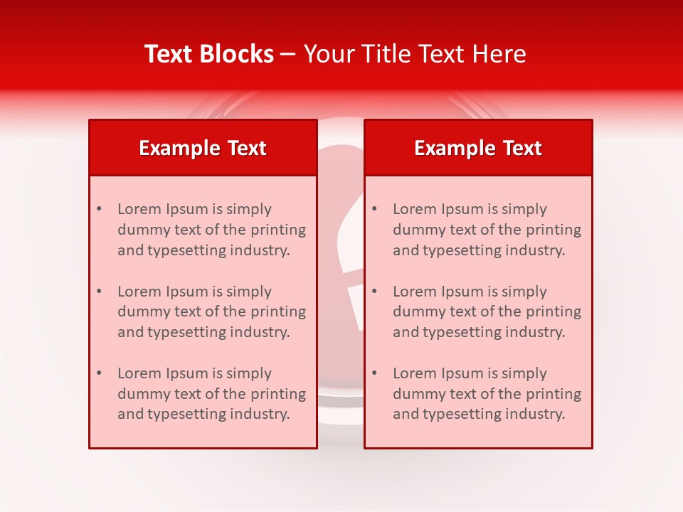 Information Chrome Illustration PowerPoint Template