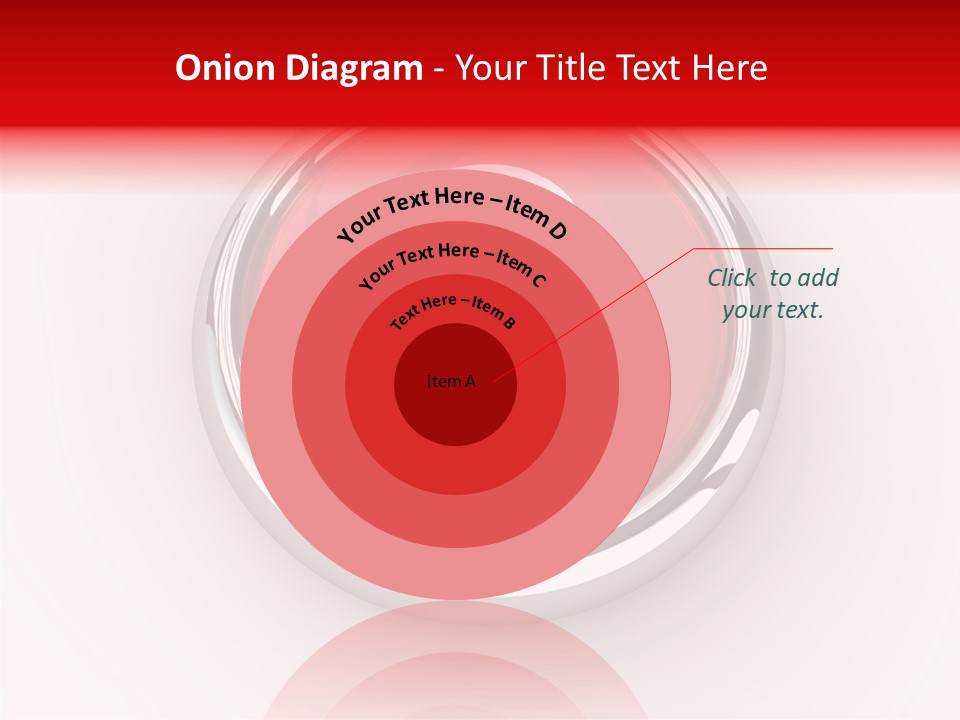 Information Chrome Illustration PowerPoint Template