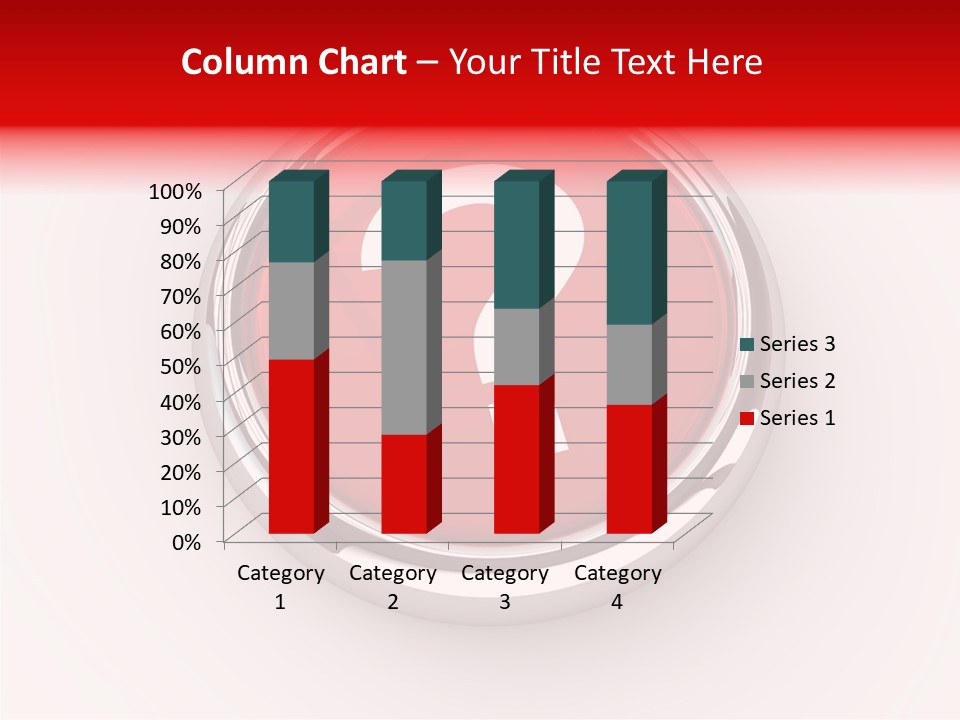 Information Chrome Illustration PowerPoint Template
