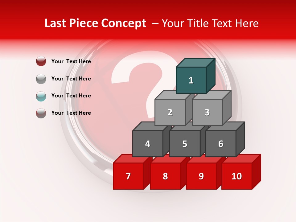 Information Chrome Illustration PowerPoint Template