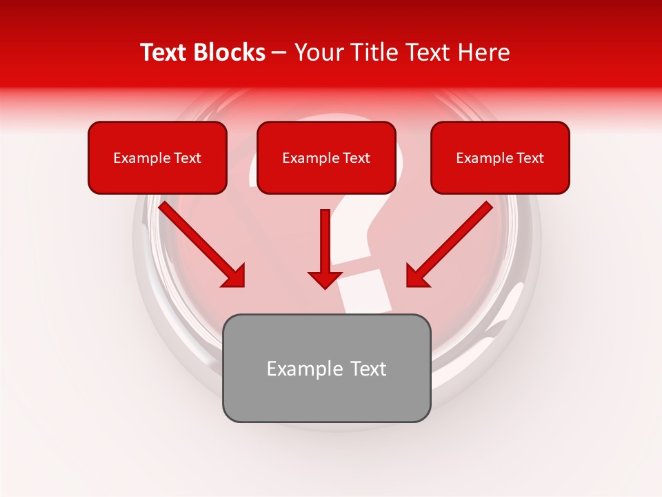 Information Chrome Illustration PowerPoint Template