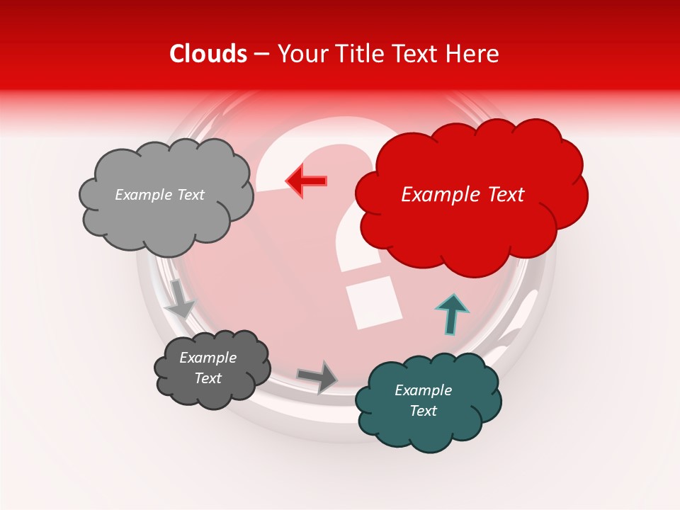 Information Chrome Illustration PowerPoint Template