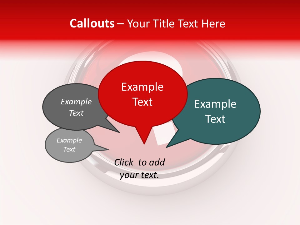 Information Chrome Illustration PowerPoint Template