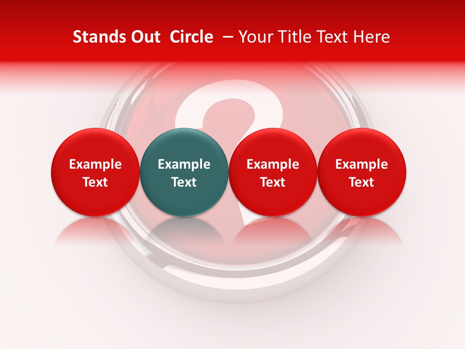 Information Chrome Illustration PowerPoint Template