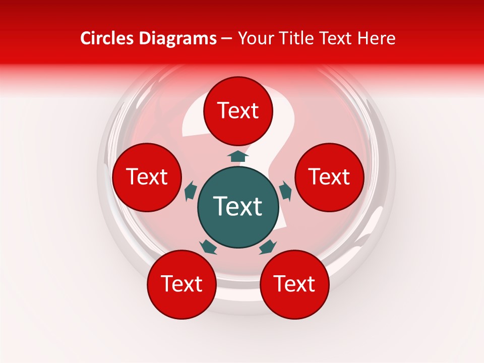 Information Chrome Illustration PowerPoint Template