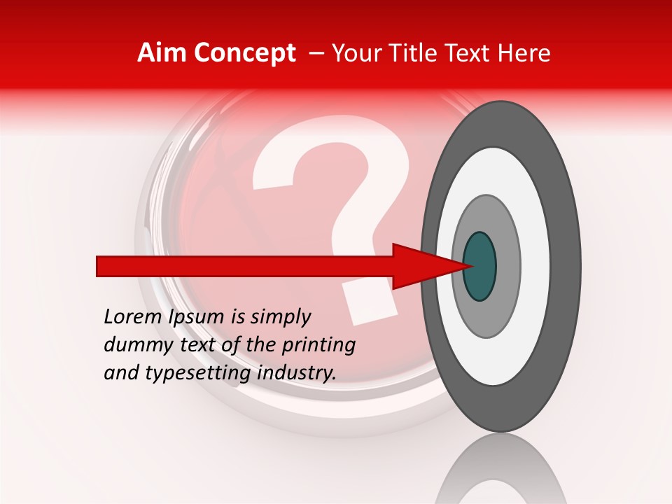 Information Chrome Illustration PowerPoint Template