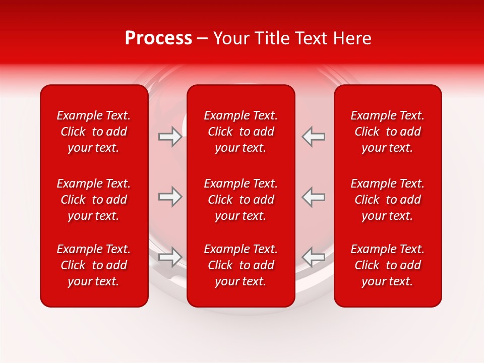 Information Chrome Illustration PowerPoint Template