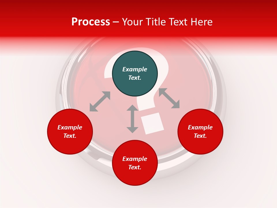 Information Chrome Illustration PowerPoint Template