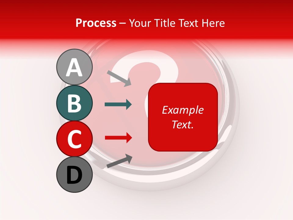 Information Chrome Illustration PowerPoint Template