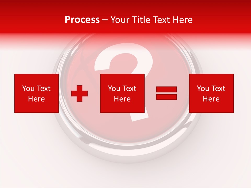 Information Chrome Illustration PowerPoint Template