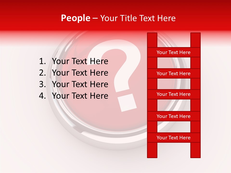 Information Chrome Illustration PowerPoint Template