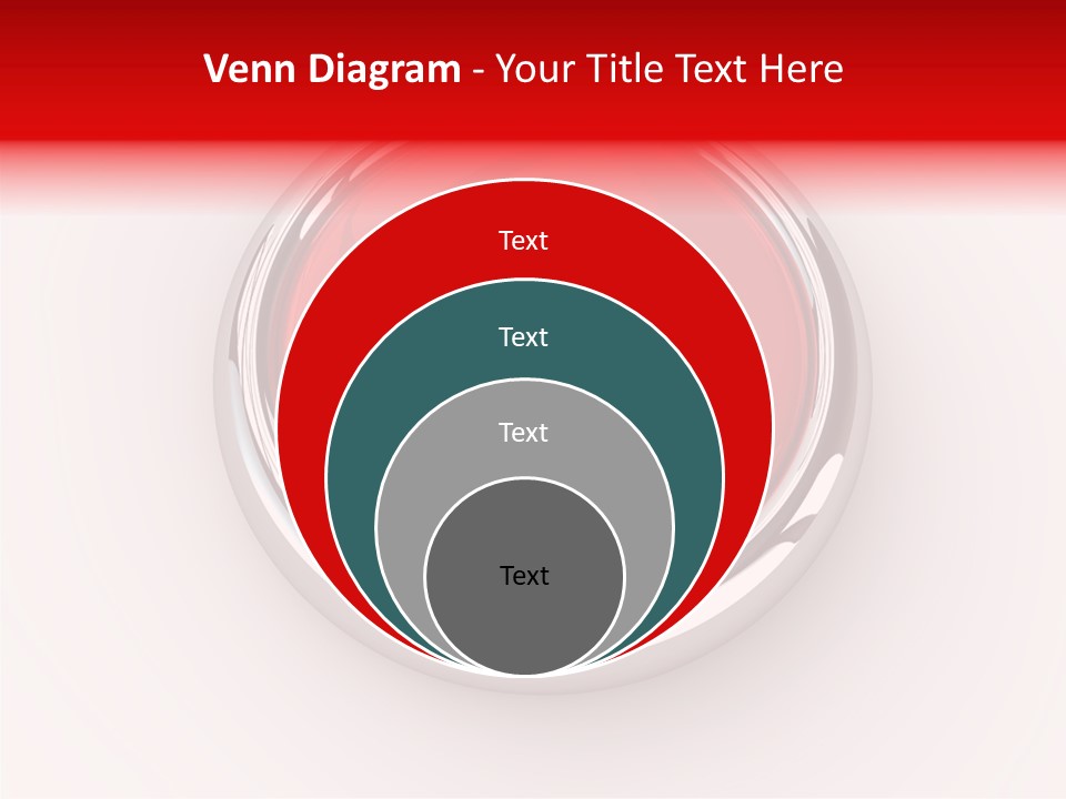 Information Chrome Illustration PowerPoint Template