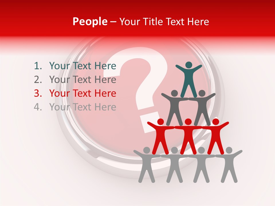 Information Chrome Illustration PowerPoint Template