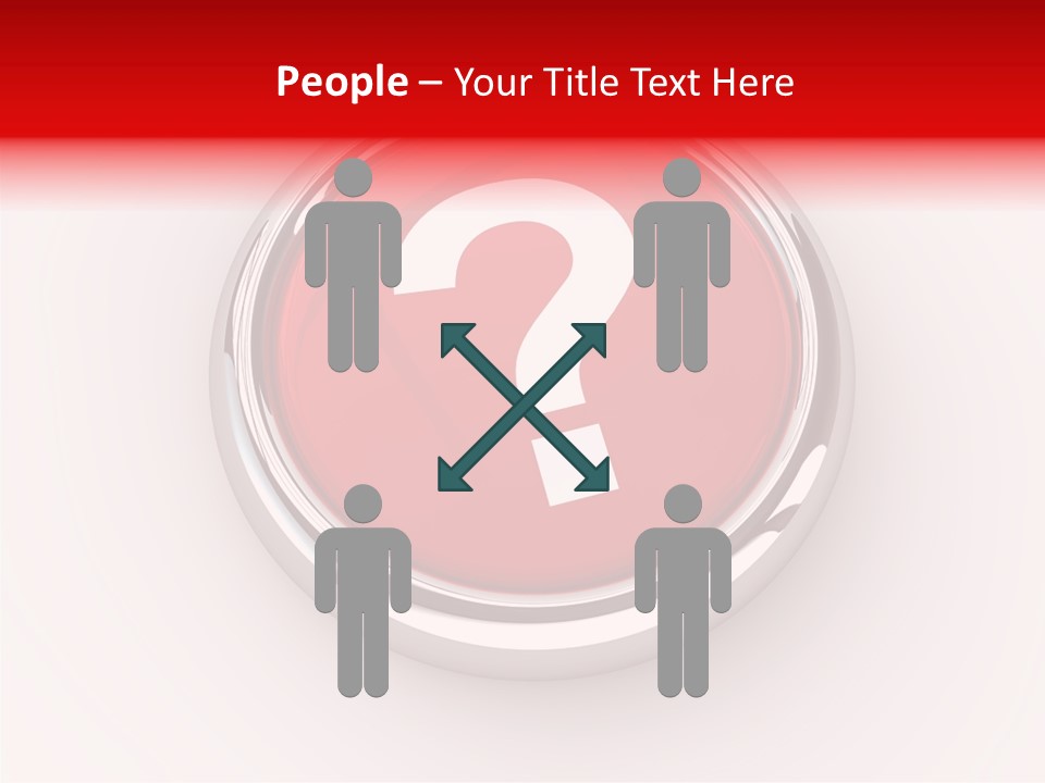 Information Chrome Illustration PowerPoint Template